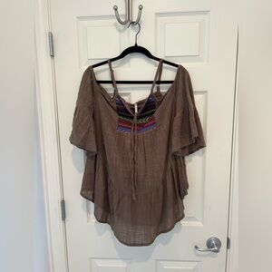 Boutique Blouse, Sz M